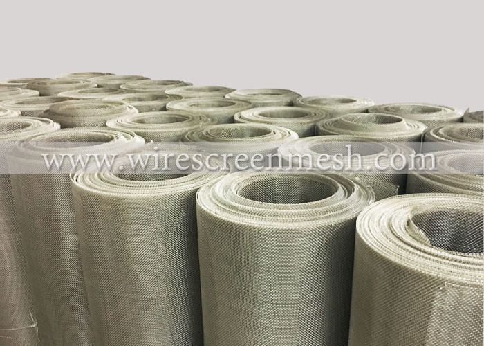 Stainless Steel Wire Mesh Plain/Twill Weave Acid Alkali Rust Resistance