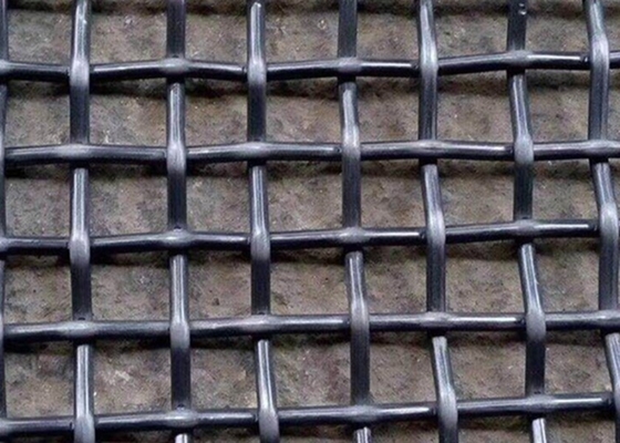 5.0mm Wire 30mm Opening iron Crimped Wire Mesh For Mining Industry