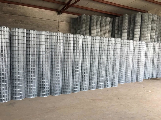 Galvanized Welded Wire Mesh,Opening 1"-4",Diameter 1.5mm-3.0mm,In Rolls For Construction Industry