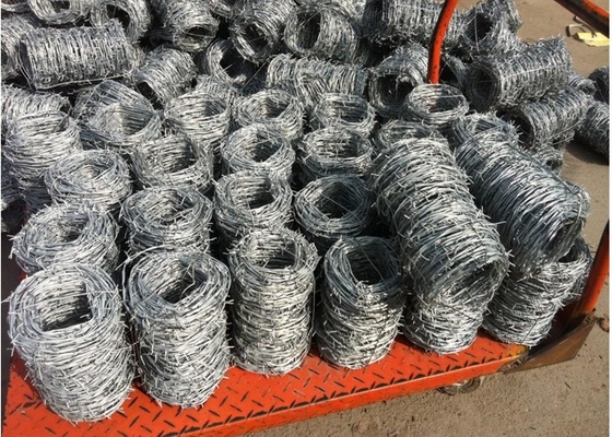 Length 20mm Coiled Barbed Wire Fencing