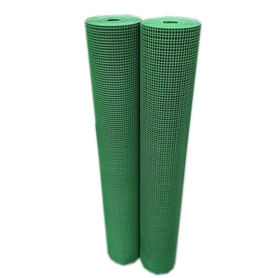 Green Pvc 14 Gauge 48"X 50' 1/4 Inch Hardware Cloth Mesh Used For Fence