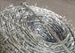 Guard Against Theft Hot Dipped Galvanized Barbed Wire 2.0 - 3.5mm