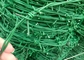 16 Gauge Pvc Coated Barbed Wire For Military Defence