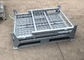 100~2000kg Warehouse Wire Container Rolling Storage Cage stackable