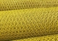 2.5mm Yellow Coated Hexagonal Poultry Netting Fence Hexagonal Chicken Wire Mesh
