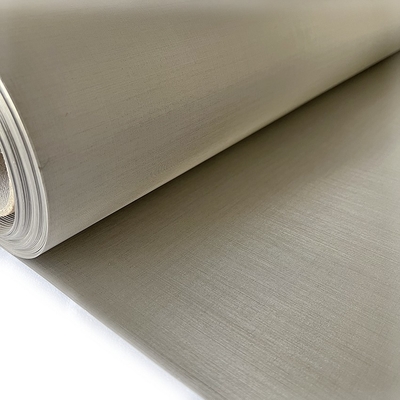 304 Stainless Steel Woven Wire Mesh Crimped 100 Mesh Roll
