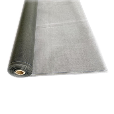 Gray Color 14x14 Mesh Fiberglass Window Screen For Mosquito Net