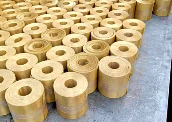 Plain Weave 40mesh 0.5m Width Brass Wire Mesh Roll Non Magnetic