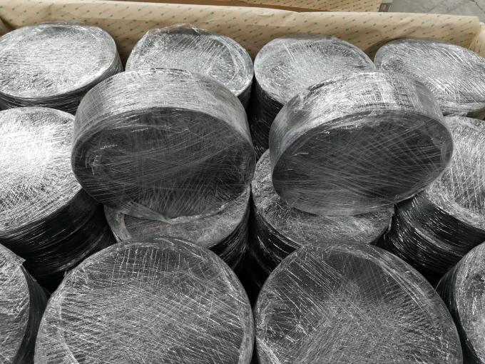 12x64 Mesh 30x150 Mesh Black Wire Cloth Discs For Filter / Motor